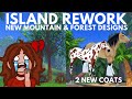 Checking out the new island rework update in wild horse islands on roblox new forest  mountain