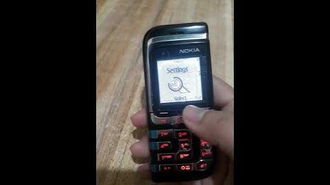 Nokia 7260 Menu