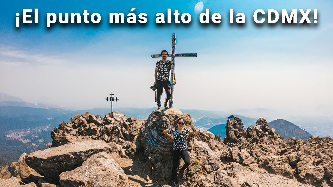 Pico del Águila | El Ajusco | ¡LO LOGRAMOS! Subimos el 2do punto más alto  en la CDMX | Diana y Aarón - YouTube