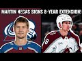 Martin Necas Signs HUGE Extension With The Colorado Avalanche!