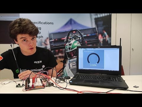 The data logging system | Formula Electric Belgium | Powered by Umicore