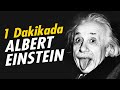 1 dakikada ALBERT EINSTEIN #bilim #einstein #shorts