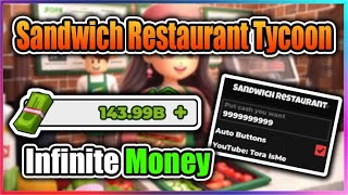 [🥪OP] Sandwich Restaurant Tycoon Script - Infinite Money