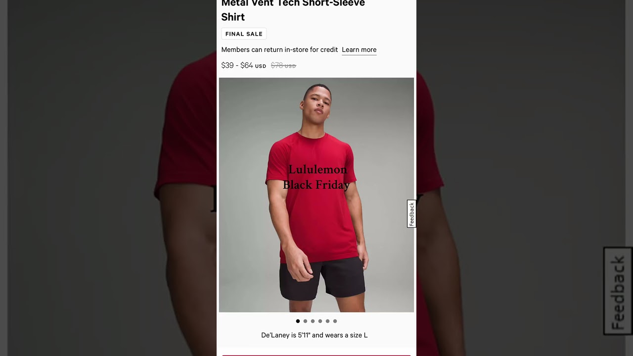 Black friday sale alert: huge discounts on activewear 