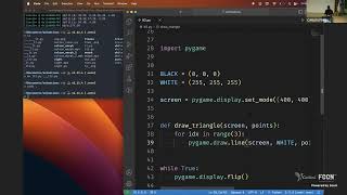 More animations from first principles ⚡️ – lightning talk by Rodrigo Girão Serrão at PyCon Portugal