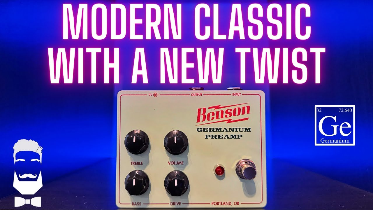 まっぷん Benson Germanium Preamp プリアンプ Benson Amps Germanium