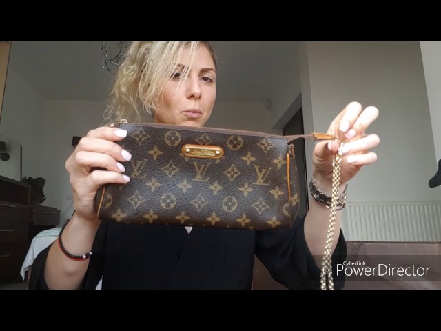 Louis Vuitton Eva clutch monogram VS Eva damier azur and