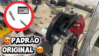 FREIO TRAVANDO? Resolvi a cava no cubo gastando quase NADA! 🔧🔥