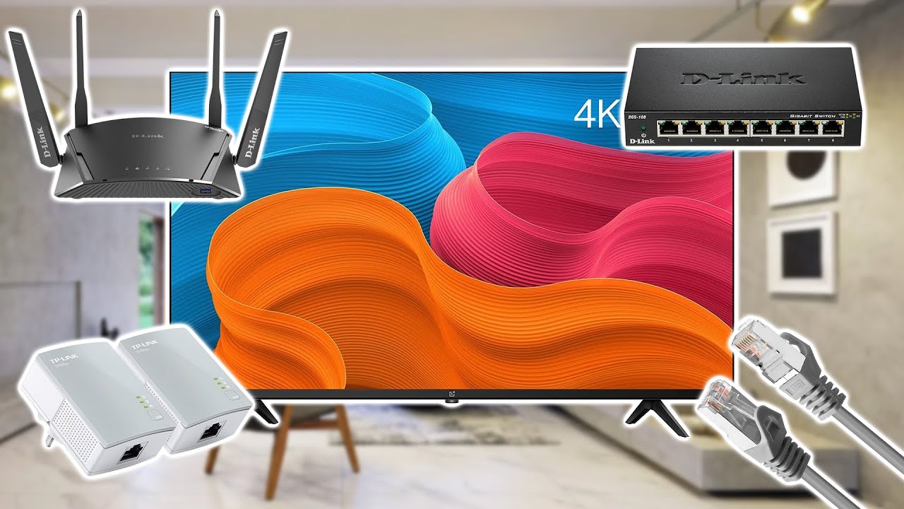 How to Connect A Smart TV to the Internet using Wi-Fi, Wired Ethernet,  Powerline, and More! - YouTube