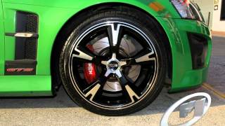 Holden VE GTS custom rims 20 inch staggered Foose RS Wheels