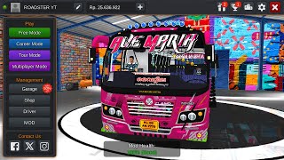 AVEMARIA BUS LIVERY | KONDODY CALISTA MOD | BUSSID