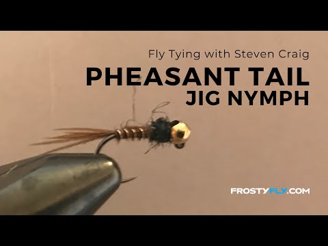 Fly Tying with Steven Craig: Pheasant Tail Jig Nymph - FrostyFly