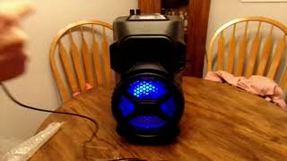 Tzumi Mega Bass Worksight Speaker