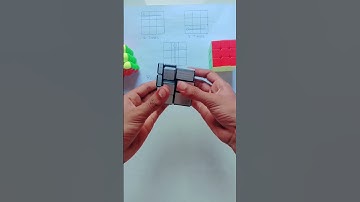 mirror cube Magic trick #cubber #puzzle #mr_raj_vanvi #mirrorcube