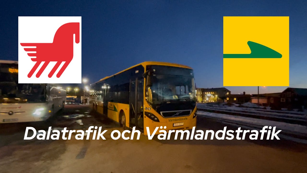 Busslinjen Som Körs Av 2 Bussbolag!