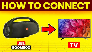 How To Connect JBL Boombox To TV (How To Pair JBL Boombox To TV)