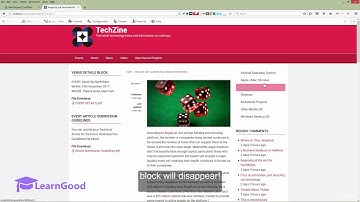 063 Controlling Drupal Block Visibility