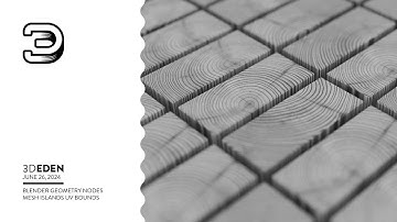 Blender Geometry Nodes Mesh Island UV Bounds