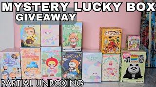 Mystery Lucky Box Partial Unboxing and GIVEAWAY!
