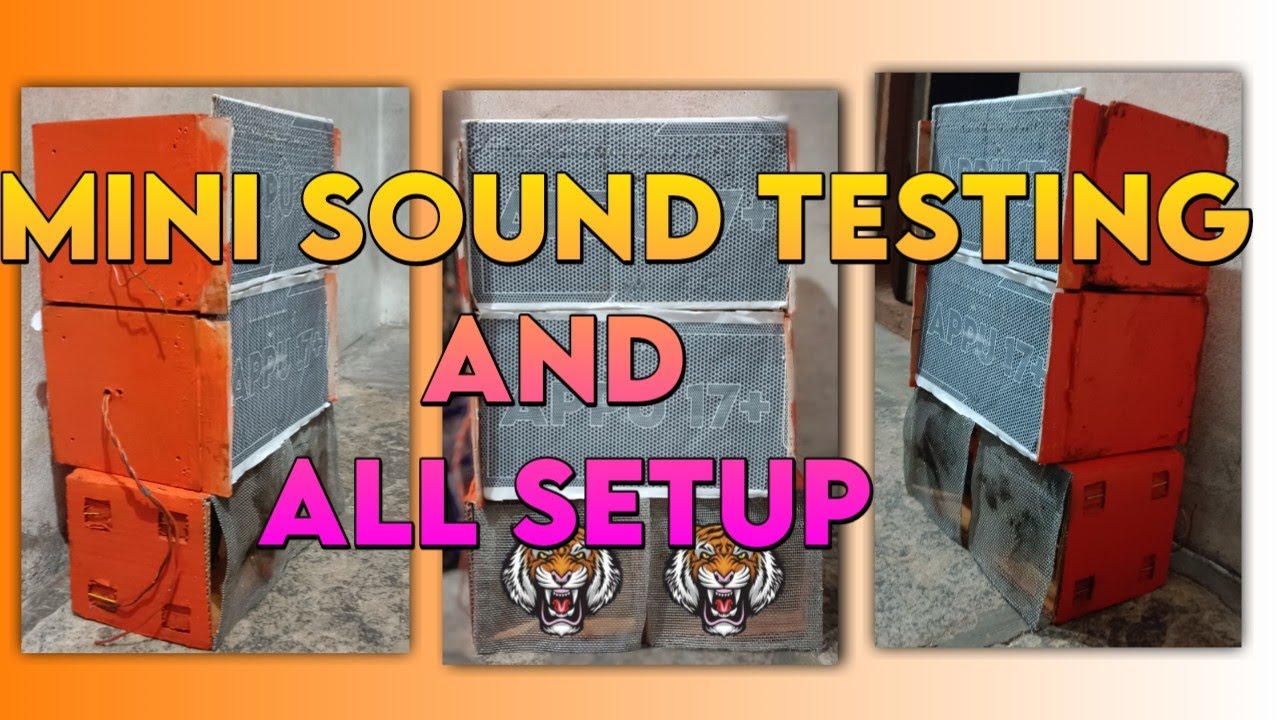 *MINI SOUND FULL SETUP IN TERDALWALA😍 ORIGINAL AUDIO 🔊 MINI SOUNDS ...