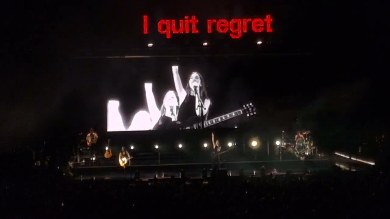 HAIM Performing "Take Me Back" Live @ The O2, London