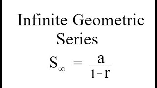 Pre-Calc 11 - 304 - Infinite Geometric Series