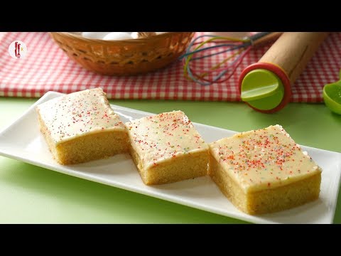 Texas Vanilla Sheet Cake by Food Fusion Kids