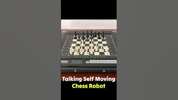 self moving chess robot that talks 😎 #shorts