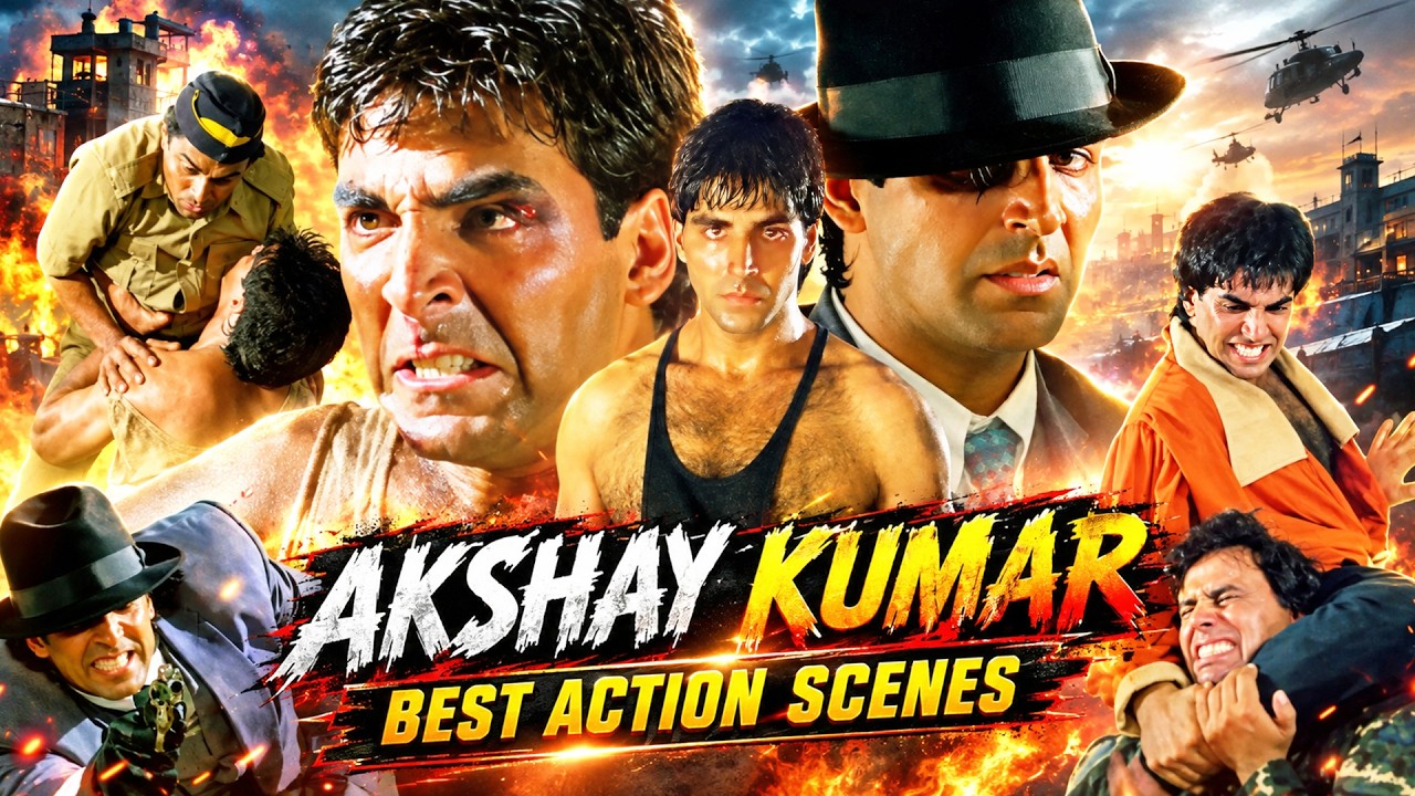 Best Action Scenes Of Akshay Kumar | Khakee, Elan, Aflaatoon, Zulmi | Classic Action Compilation