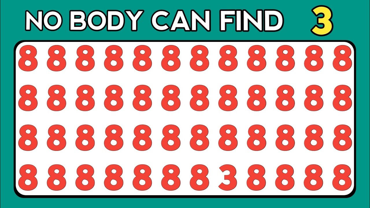 Find The Odd One Out | Number and letter edition | oddity sportting ...