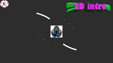 2d animation intro after effects | kinemaster tutorial