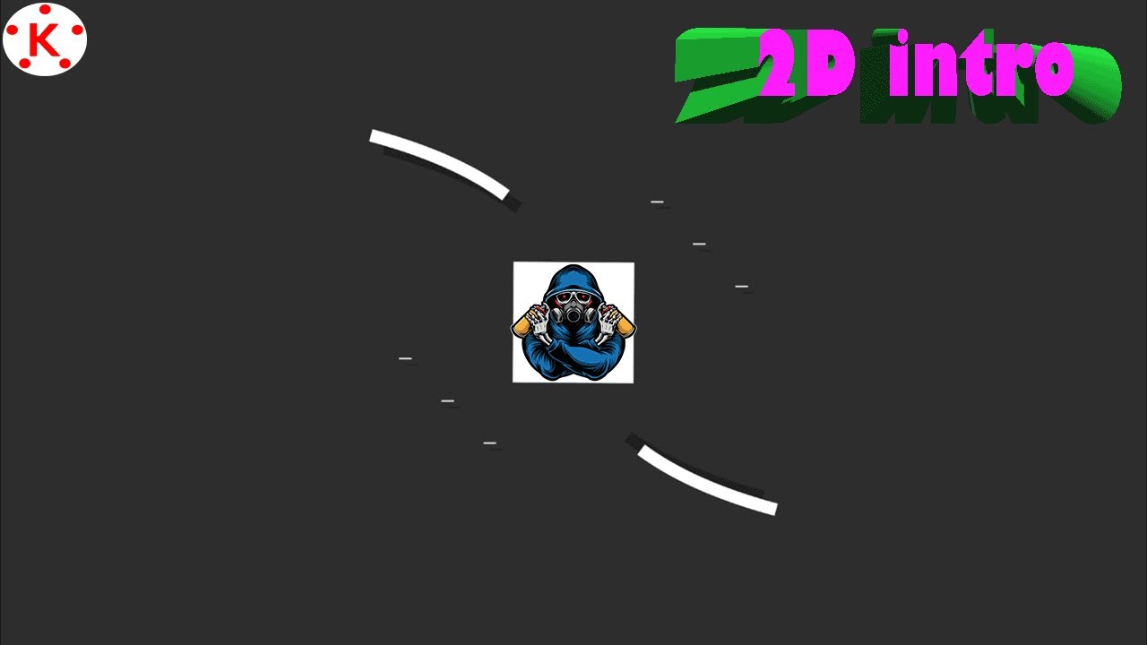 2d animation intro after effects | kinemaster tutorial - YouTube