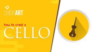QTAI 15: Draw a vector Cello the easy way.Music the way of life