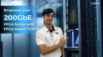 Empower your 200GbE FPGA farms with FPGA-based TCP/IP