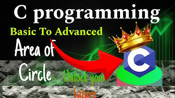 Area of Circle Program in C language