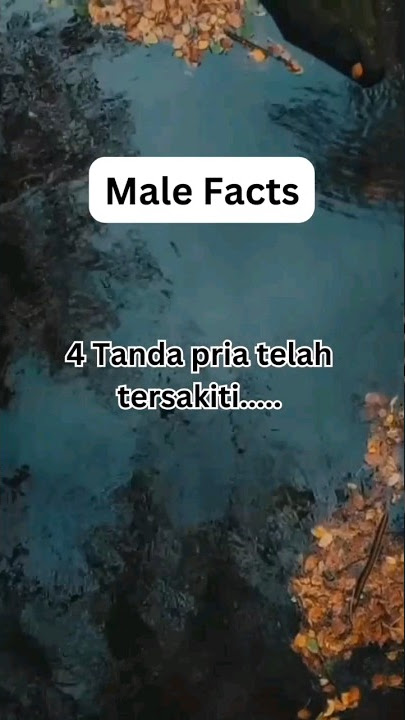 4 Tanda pria telah tersakiti #malefacts #psychologyfacts #subscribe