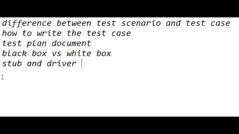 Manual testing for beginners day4 II Software testing II Test plan test case