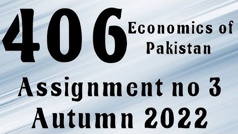 AIOU Code 406 Solved Assignment No.3 Autumn 2022 #aiou #aiousolveassignments