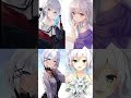 waifu with white hair
