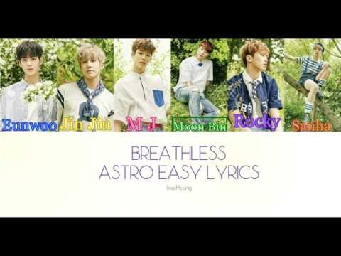 Astro breathless Easy Lyrics