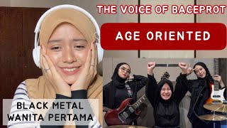 FIRST TIME REACT BAND BLACK METAL PEREMPUAN BERTUTUP LITUP PULAK TU 🥵