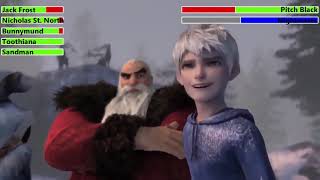 Rise of the Guardians (2012) Final Battle with healthbars 2\/2