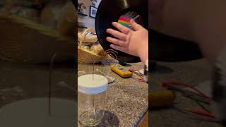 Electroscope experiment