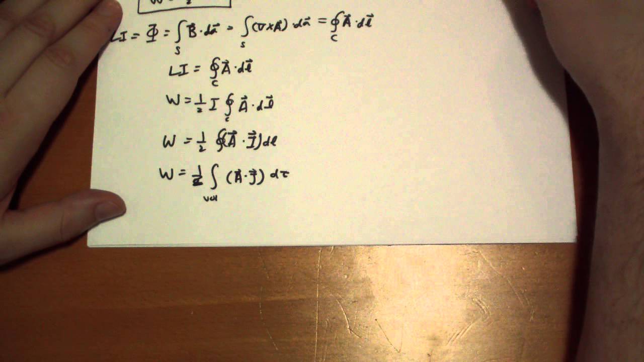 7.2.3 Energy in Magnetic Fields - YouTube