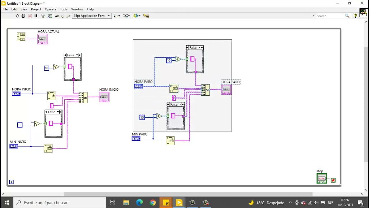 APLICACIONES LABVIEW CONTROL DE LUCES - YouTube
