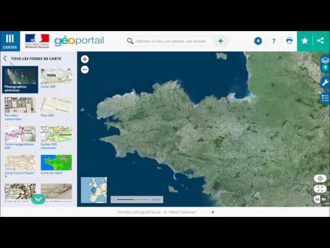 Géoportail - Choisissez vos fonds de carte