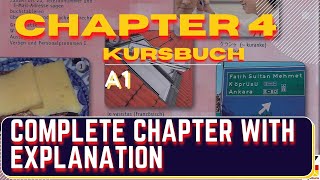 Chapter 4 Netzwerk | Guten Appetit | Complete chapter explained | DEMO LESSON A1 GOETHE EXAM PATTERN