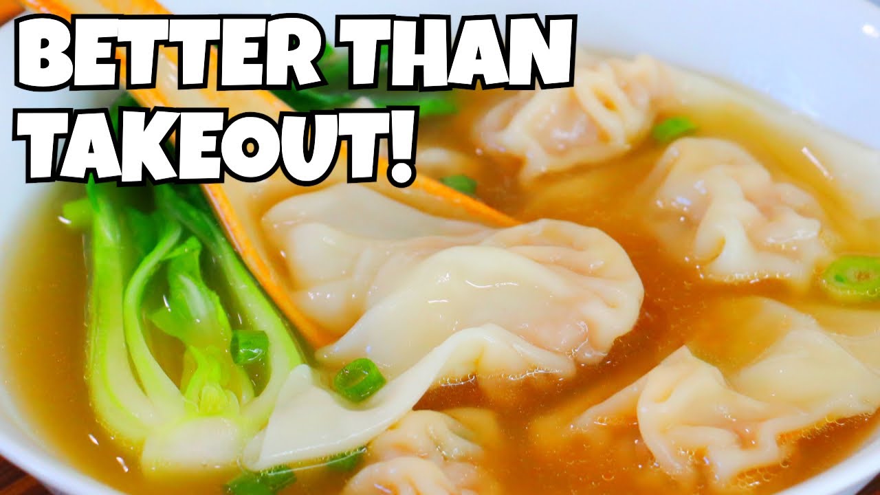 Рецепт супа с вонтонами, который ПРЕВОСХОДИТ любой ресторан с едой на вынос!