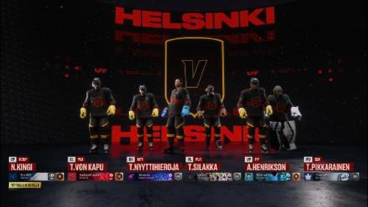 UT vs NWT koko peli.