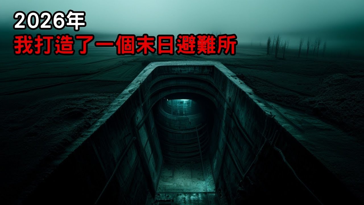 [ 恐怖故事 ] 2026年 我打造了一個末日避難所｜歐美怪談｜睡前故事｜不安的米洛